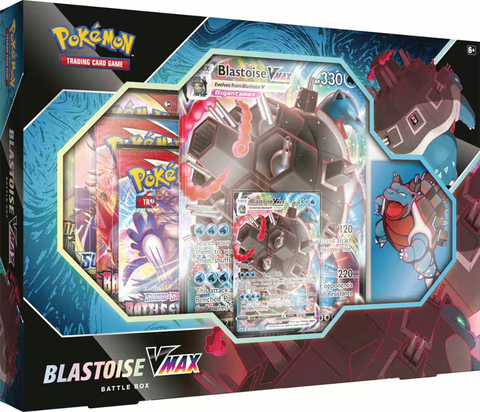 Pokémon Blastoise V-Max Battel Box / EN