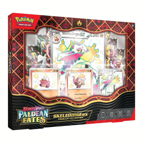 Pokémon SV04.5 Paldean Fates Skeledirge ex Premium Collection / EN