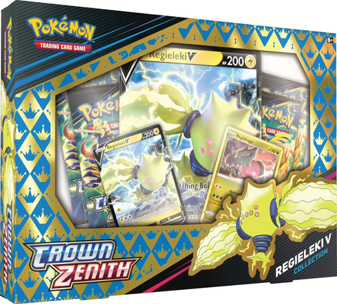 Pokémon SWSH12.5 Crown Zenith Regileki V Collection Box / EN