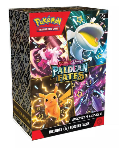Pokémon SV4.5 Scarlet & Violet Paldean Fates Booster Bundle / EN